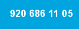 920 686 11 05 920 686 11 05